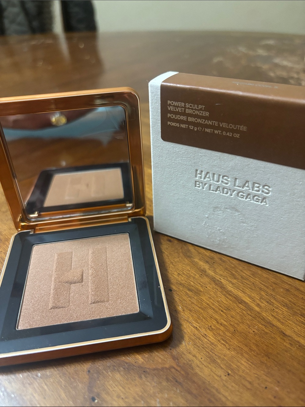 Haus Labs By Lady Gaga Power Sculpt Velvet Bronzer - Medium Level 8 - Picture 4 of 4